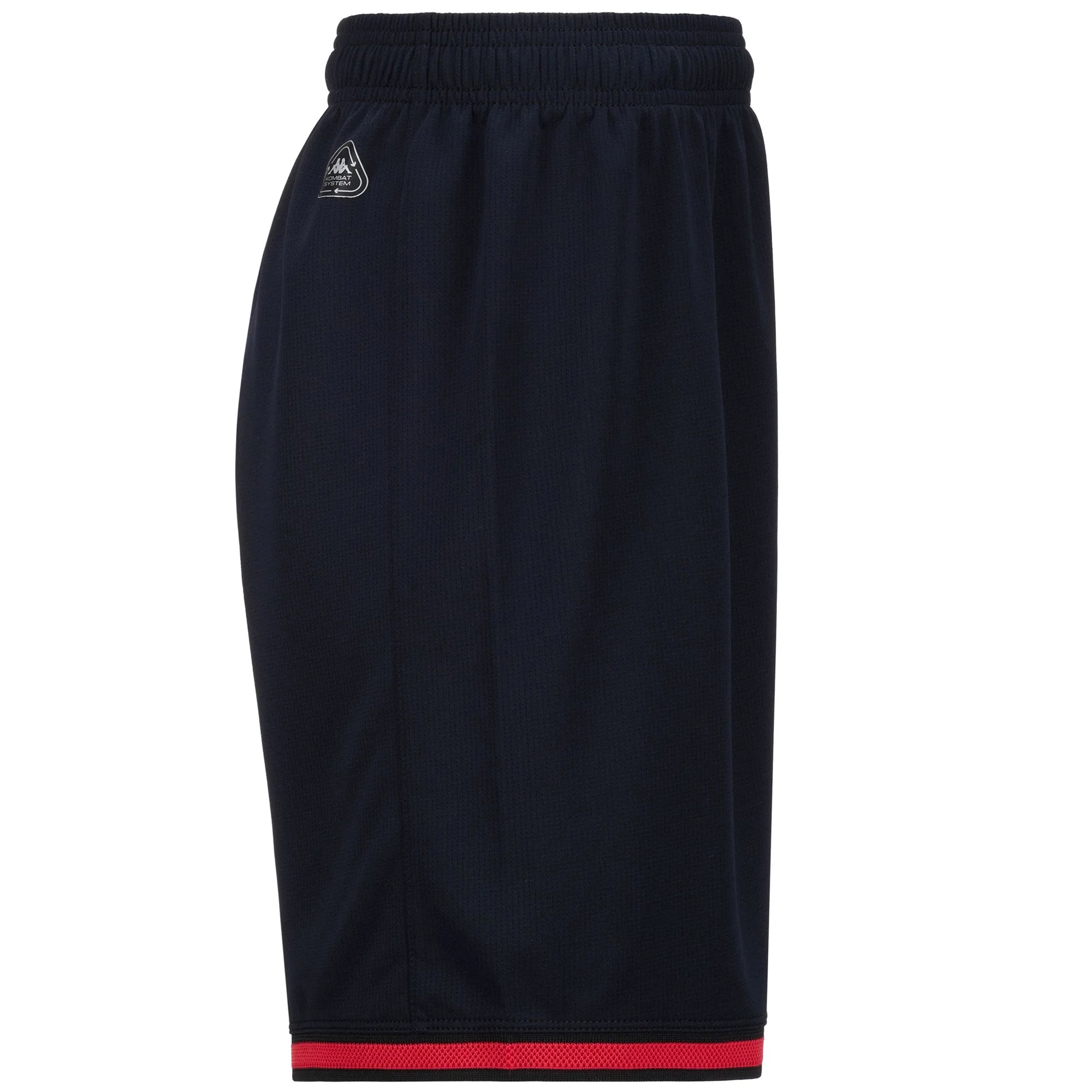 KOMBAT RYDER VALLADOLID - Shorts - Sport  Shorts - Man - BLACK-RED-BLUE LIGHT - Image 2