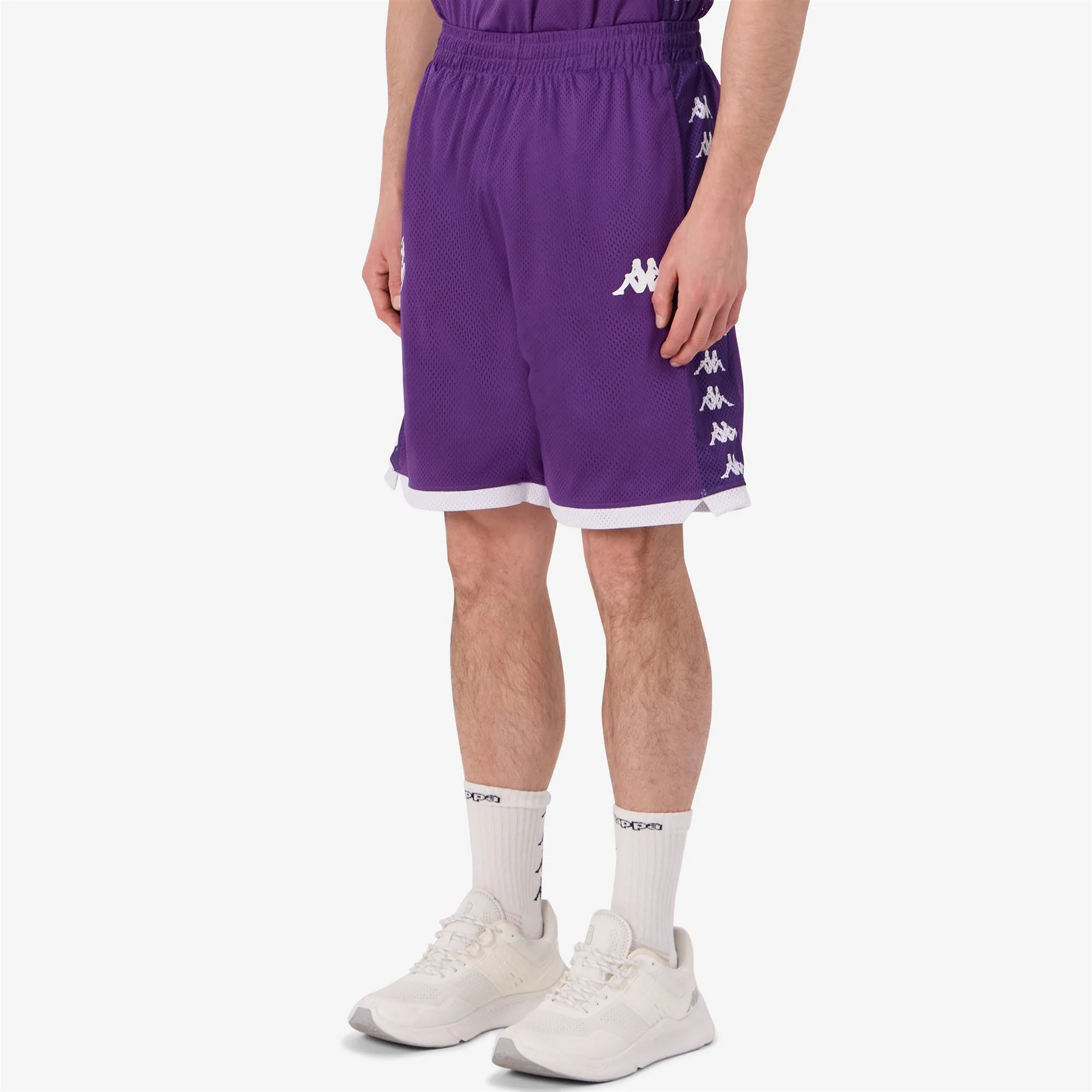 SUPPORTER CUMPERY FIORENTINA - Shorts - Sport  Shorts - Man - VIOLET INDIGO-WHITE - Image 6