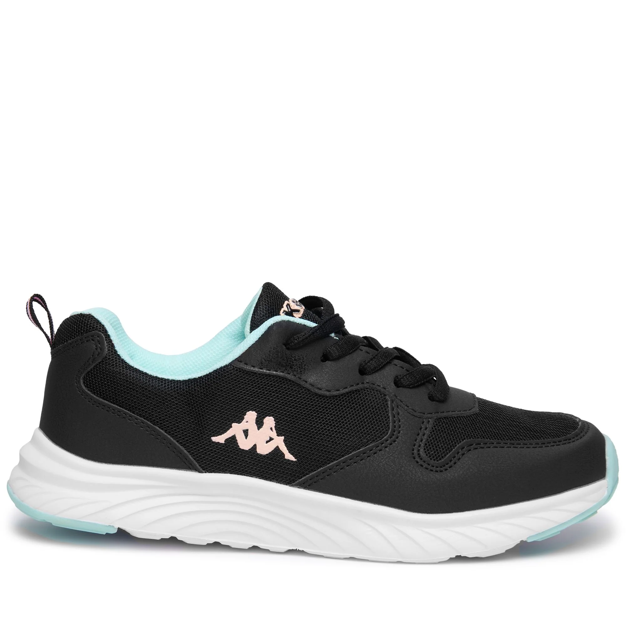 LOGO DELVIS KID - Sneakers - Low Cut - Kid unisex - BLACK-PINK LT-AZURE LT - Image 3