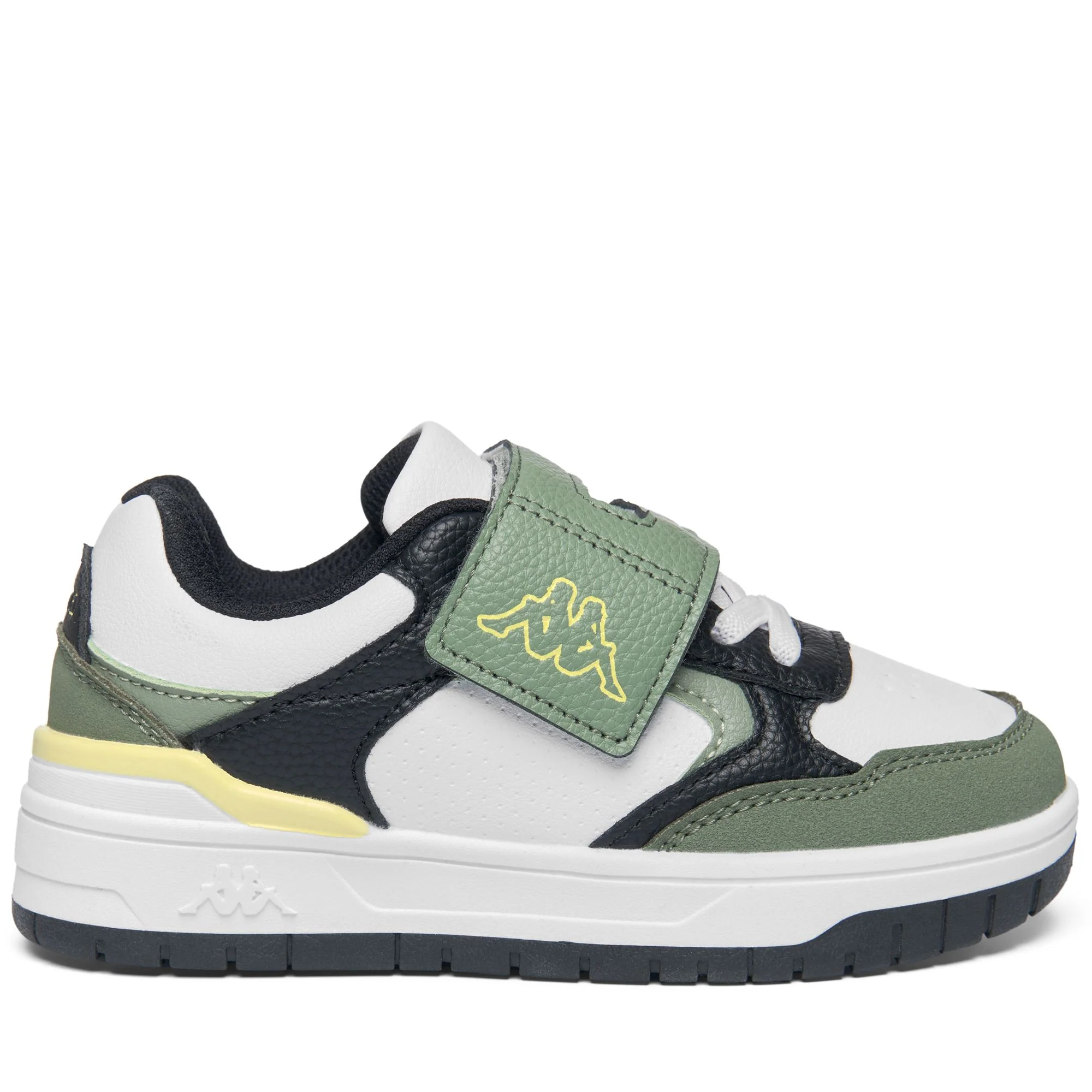 LOGO  MANIS 2.0 EV KID - Sneakers - Low Cut - Kid unisex - WHITE-BLACK-GREEN SAGE - Image 3