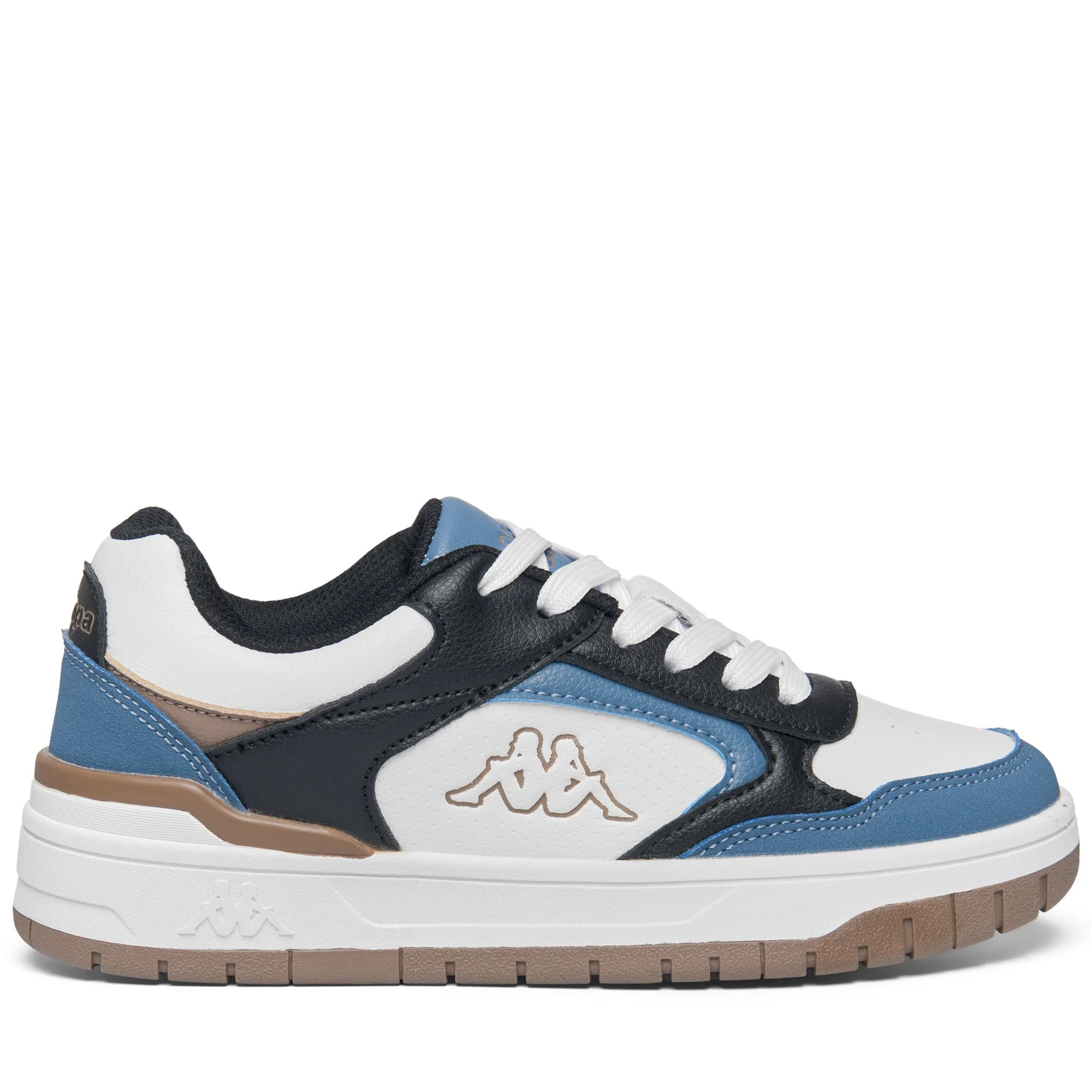 LOGO   MANIS 2.0 KID - Sneakers - Low Cut - Kid unisex - WHITE-BLACK-BLUE COPEN - Image 3