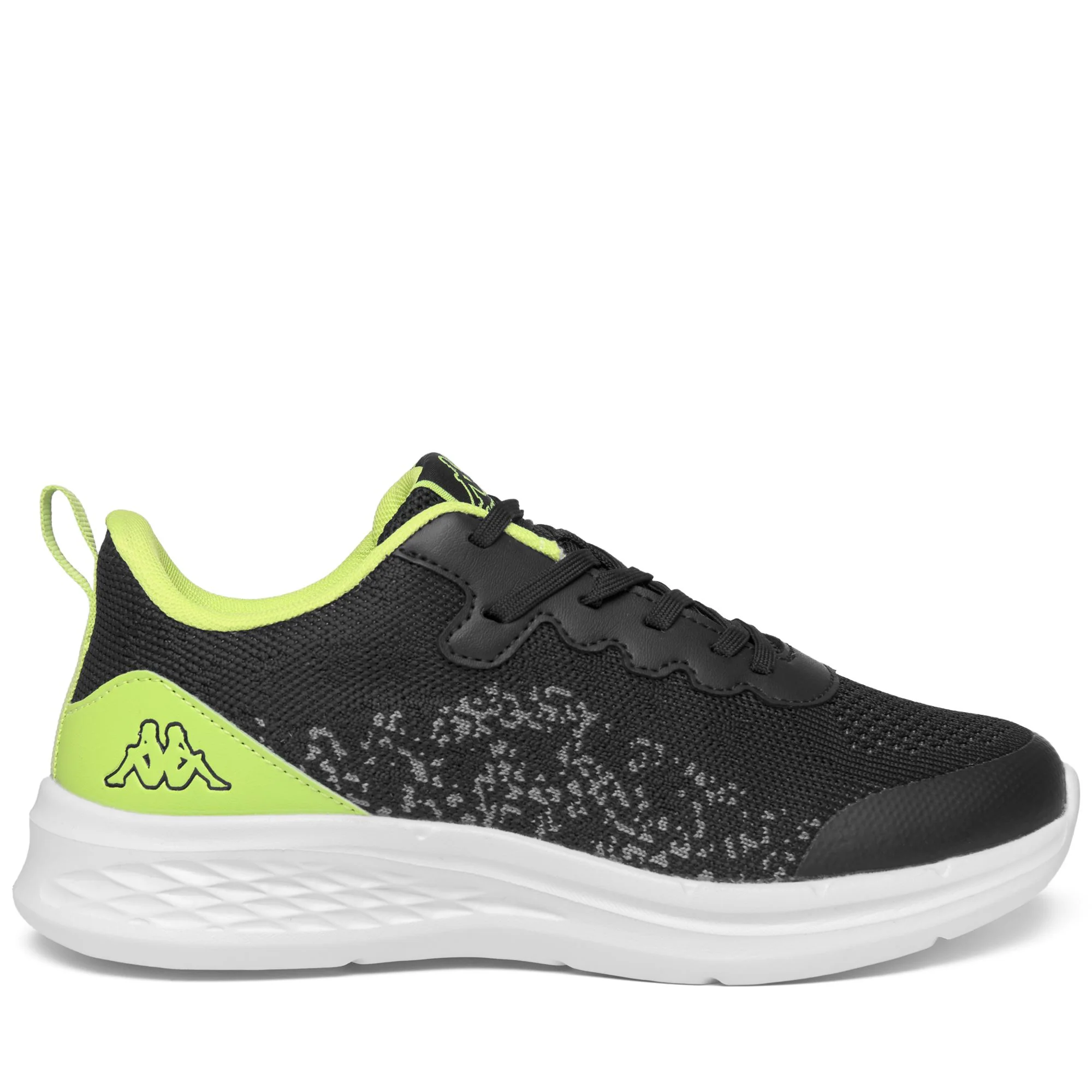 LOGO POSTIE JR - Sneakers - Low Cut - Kid unisex - BLACK-GREEN LIME - Image 3