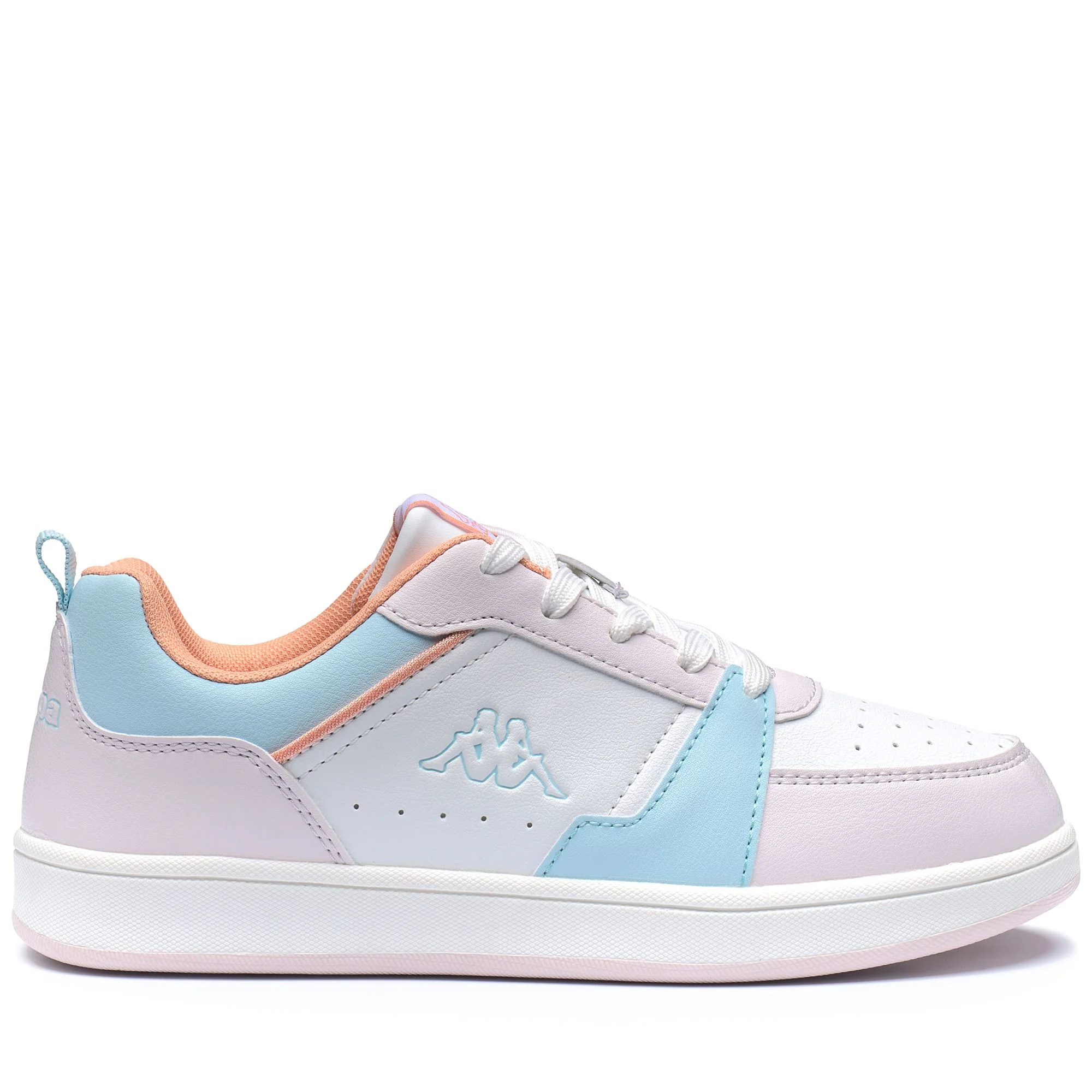 LOGO SHAY KID - Sneakers - Low Cut - Kid unisex - WHITE-PINK CALCITE-AZURE CELESTE - Image 3