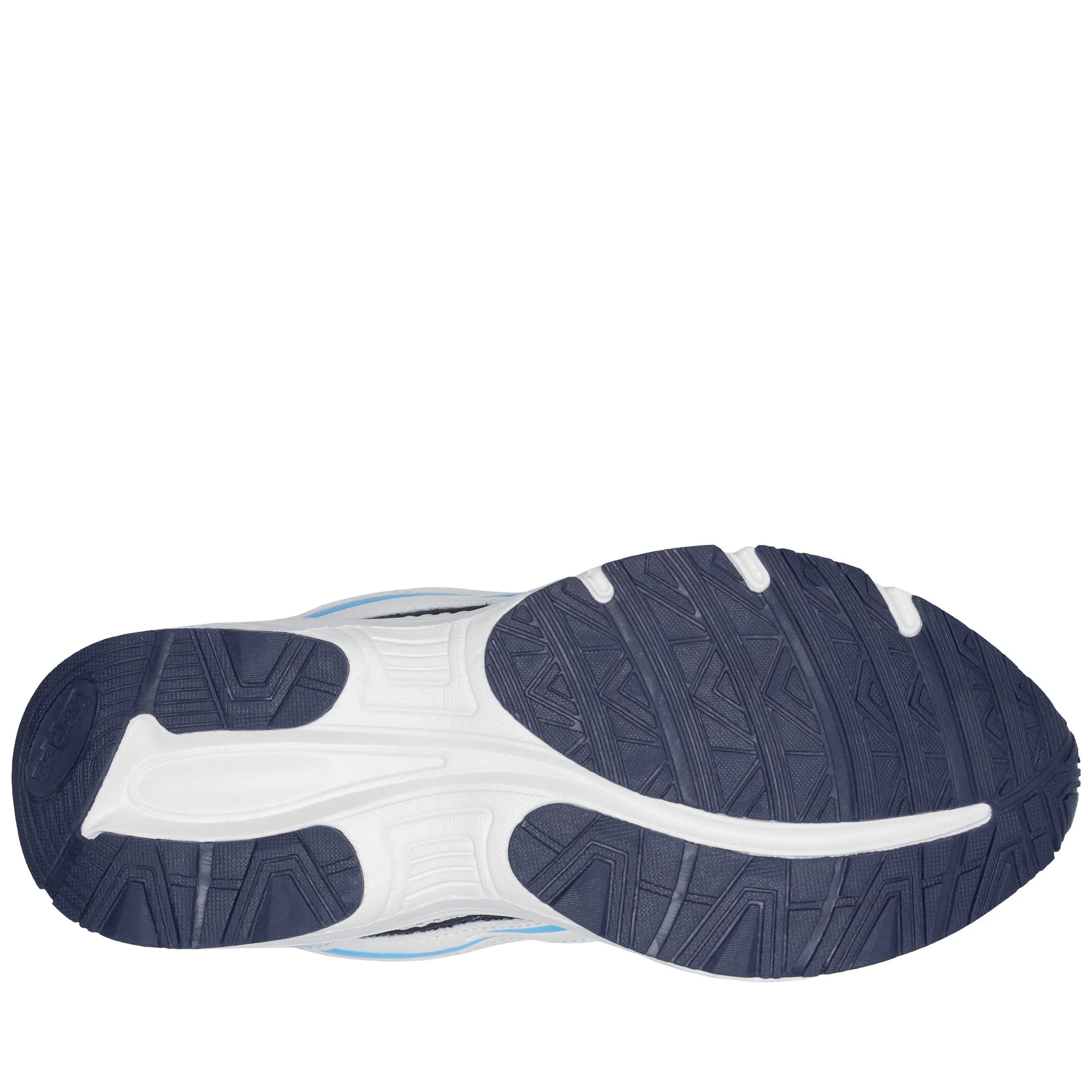 LOGO  MYGIDO - Sneakers - Low Cut - Unisex - WHITE-AZURE CELESTE-BLUE MARINE - Image 4