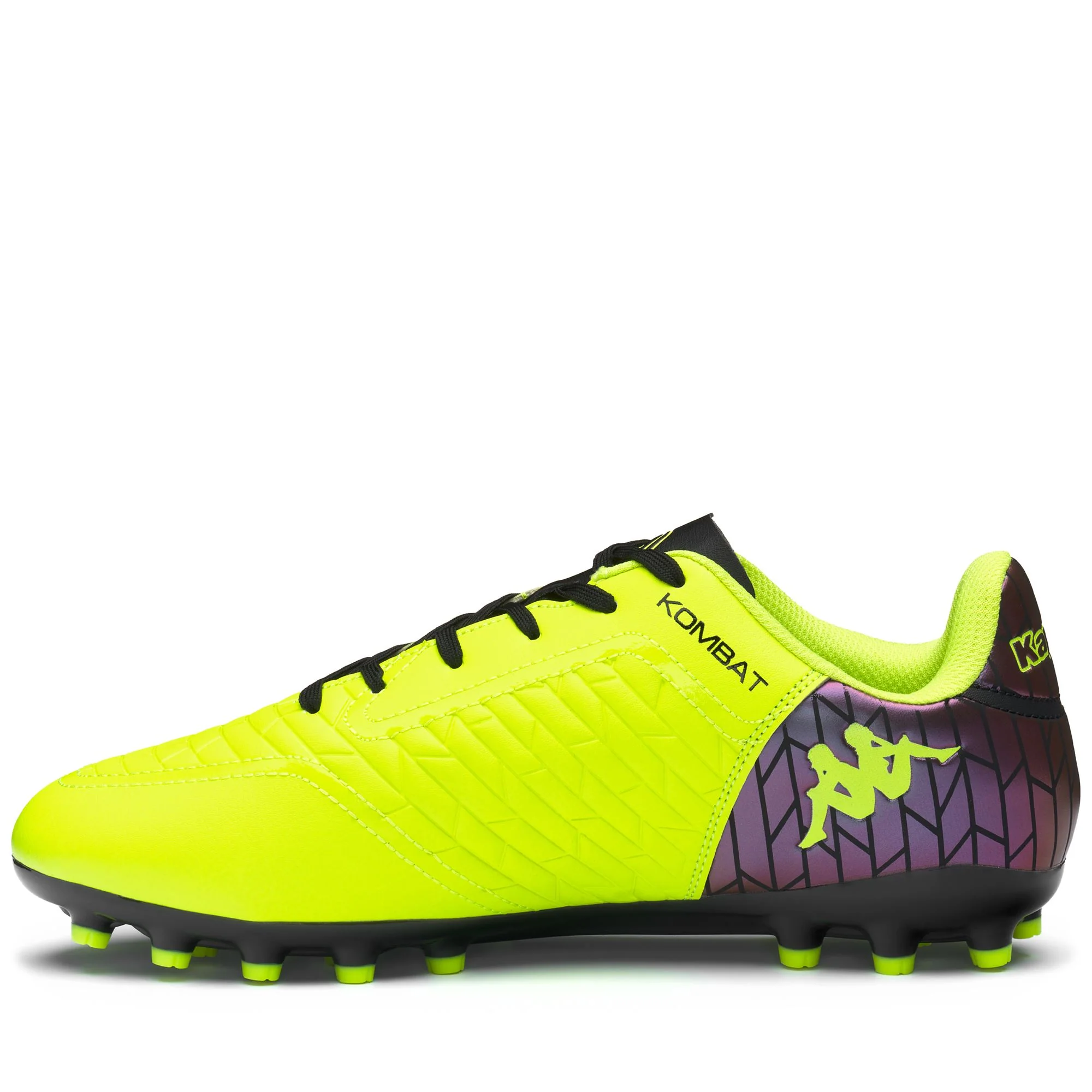 KOMBAT  PLAYER BASE AG - Sport Shoes - Low Cut - Man - NEON YELLOW-BLACK - Image 4