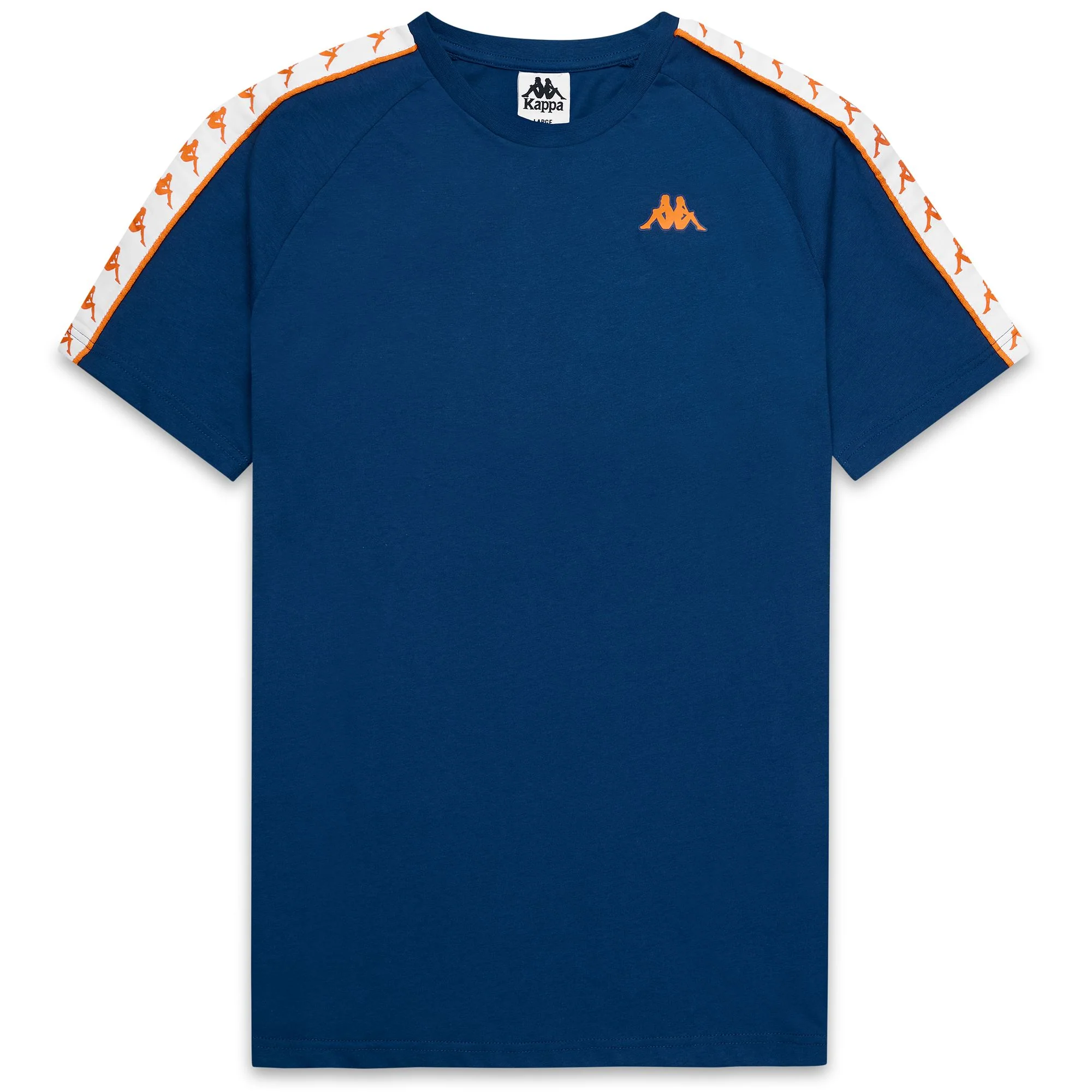 222 BANDA COEN SLIM - T-ShirtsTop - T-Shirt - Man - BLUE DK-ORANGE - Image 2