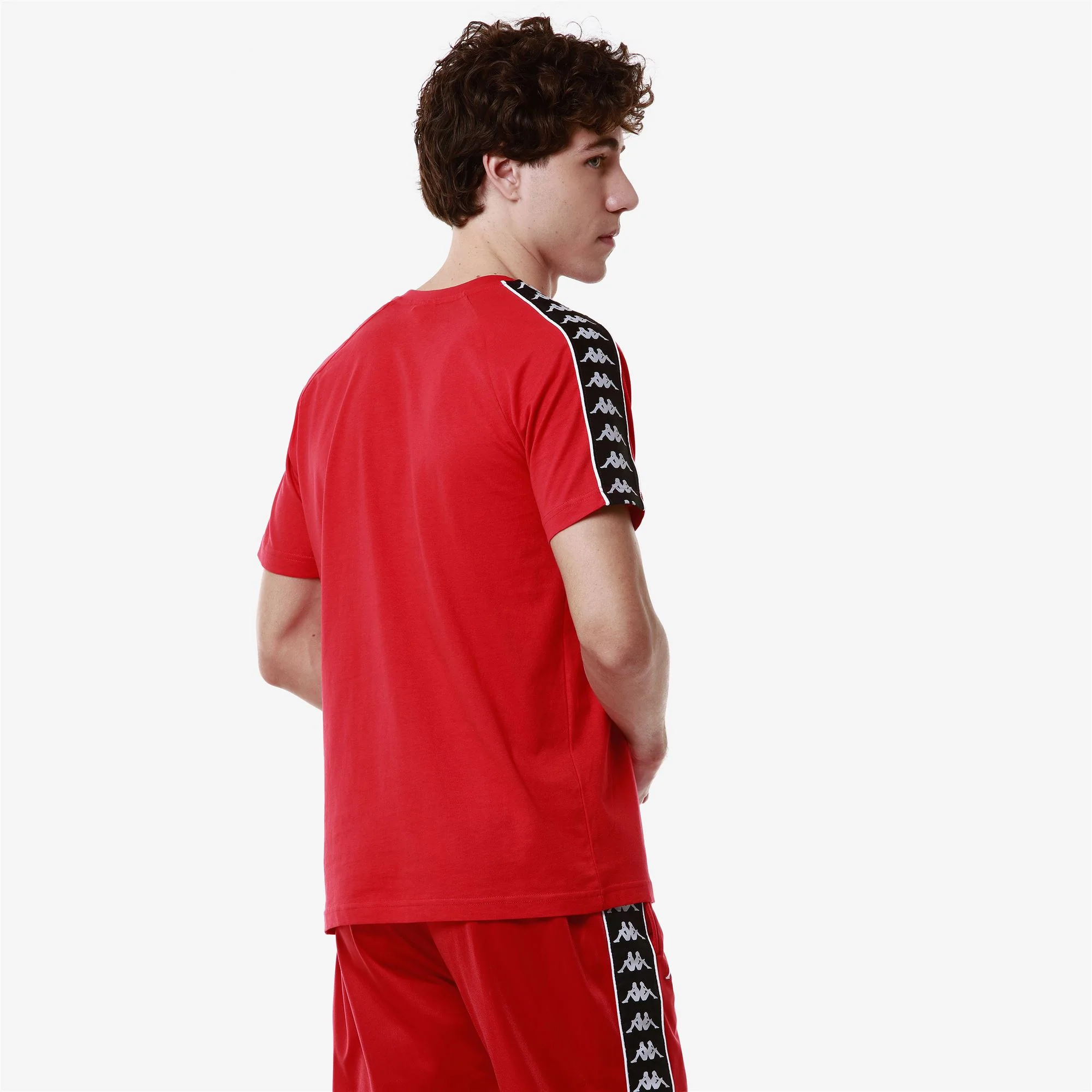 222 BANDA COEN SLIM - T-ShirtsTop - T-Shirt - Man - RED-BLACK - Image 6