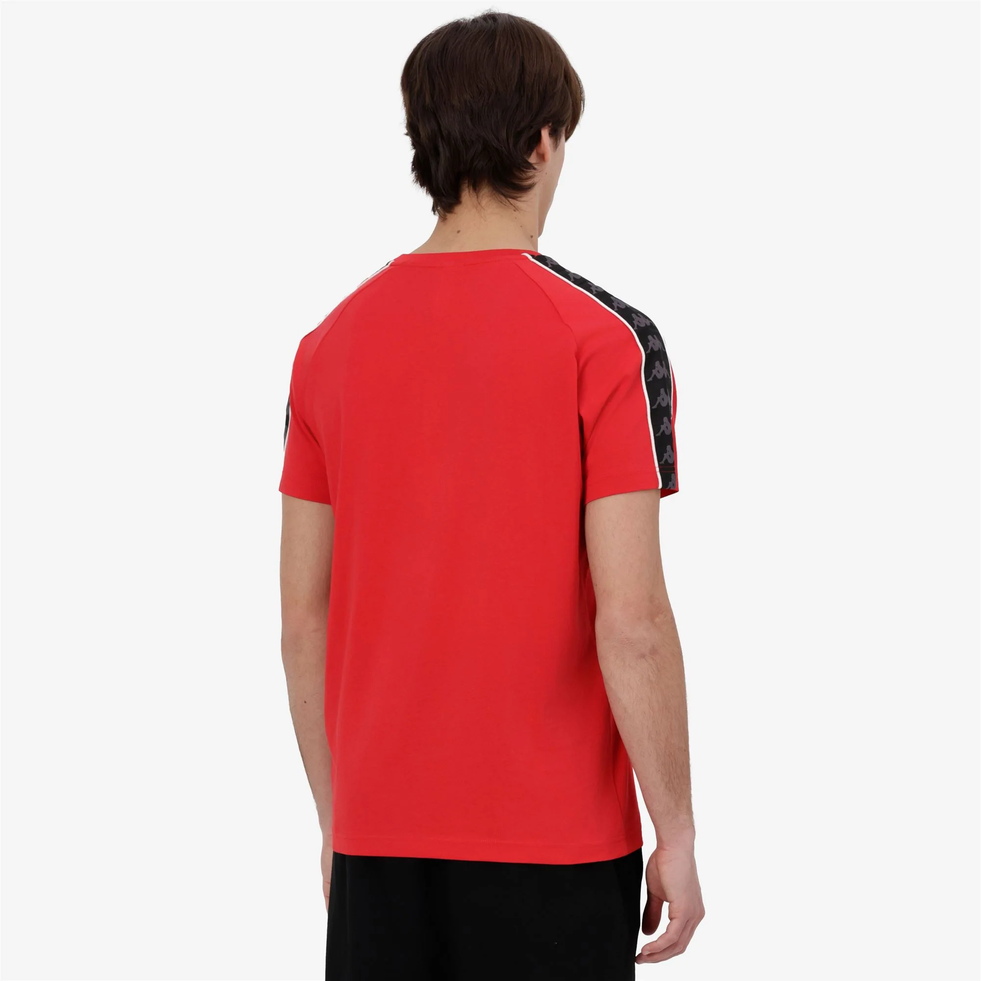 222 BANDA COEN SLIM - T-ShirtsTop - T-Shirt - Man - RED RACING-BLACK-WHITE - Image 4