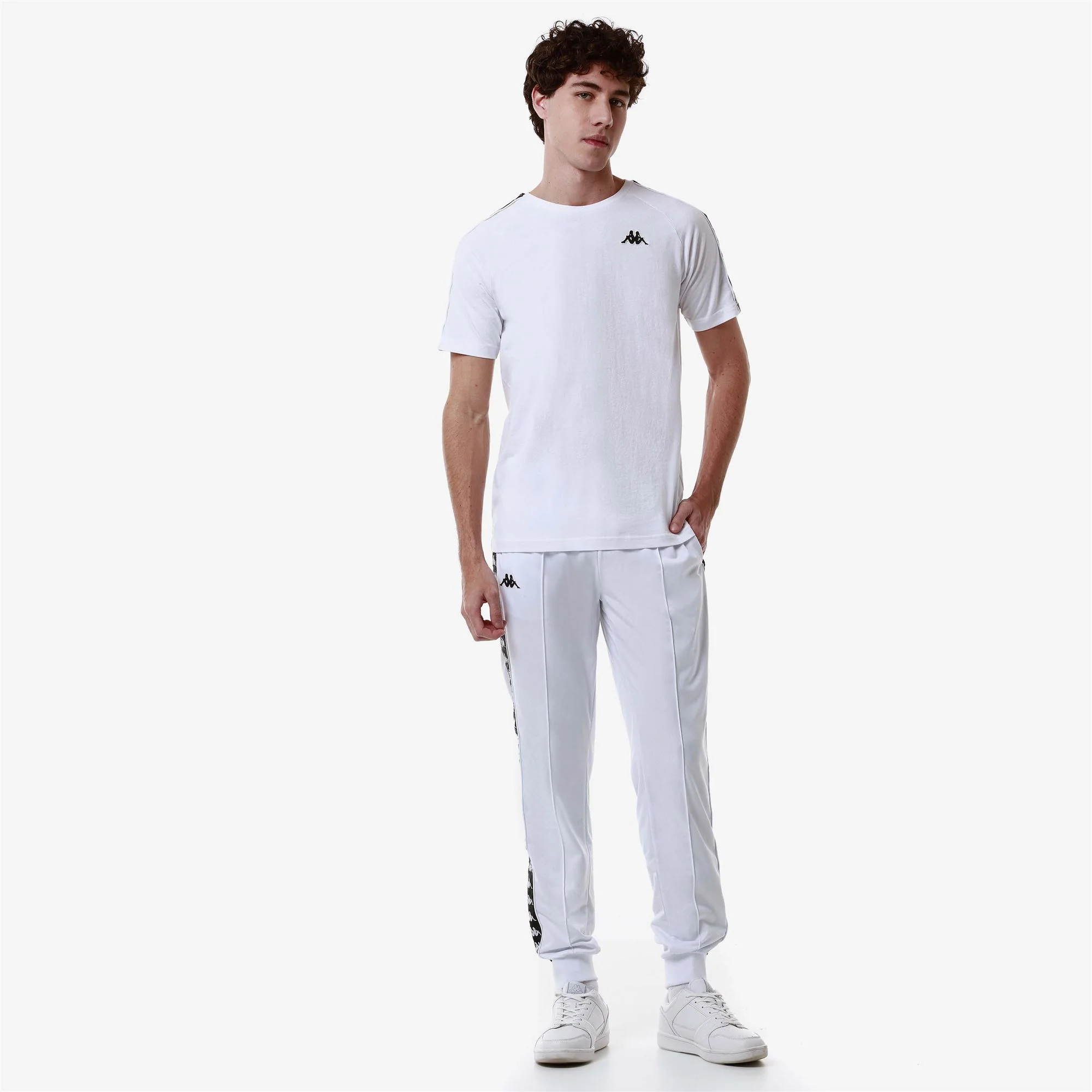 222 BANDA COEN SLIM - T-ShirtsTop - T-Shirt - Man - WHITE-BLACK - Image 7