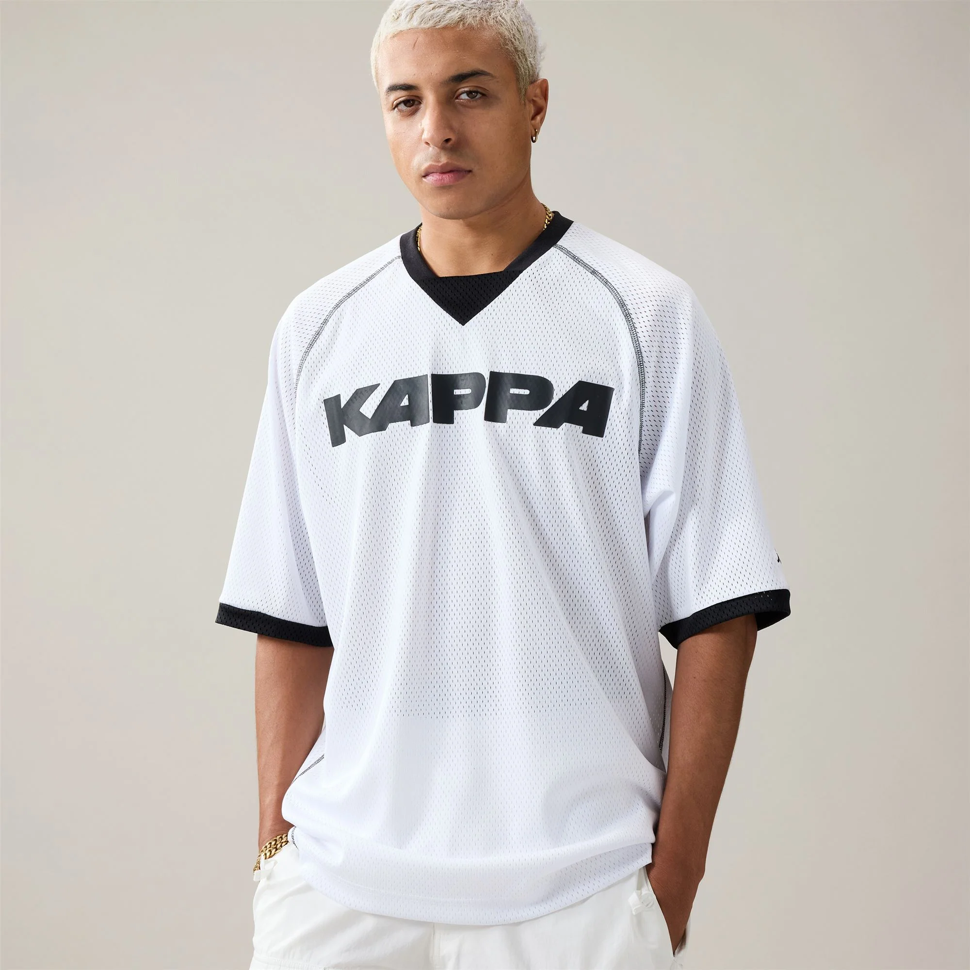 AUTHENTIC  SANSO - T-Shirts & Top - T-Shirt - Man - White-Black - Image 4