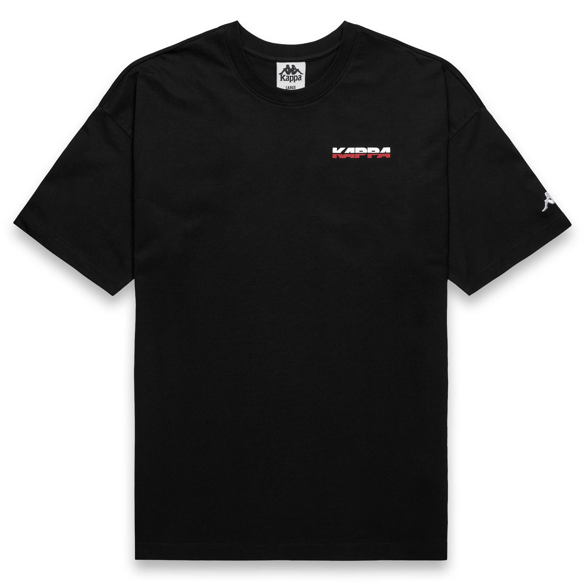 AUTHENTIC     SURYA - T-Shirts & Top - T-Shirt - Man - Black-White-Red Md Coral - Image 2