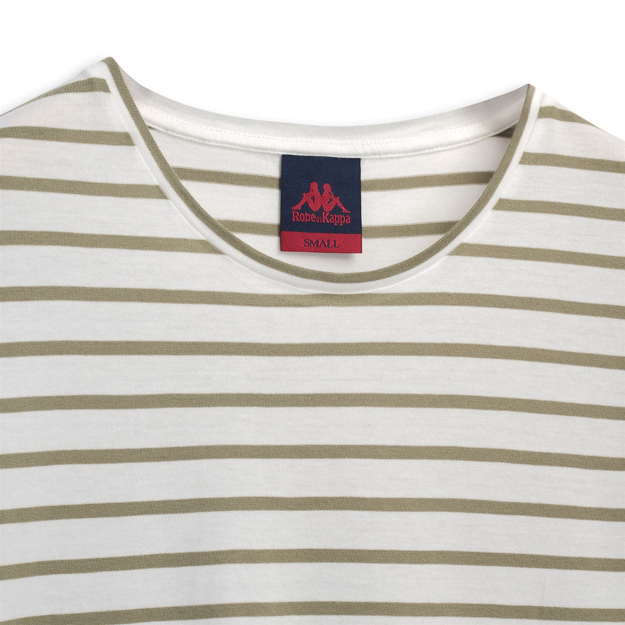 NAHIRA - T-ShirtsTop - T-Shirt - Woman - WHITE CLOUD-GREEN ALOE - Image 3